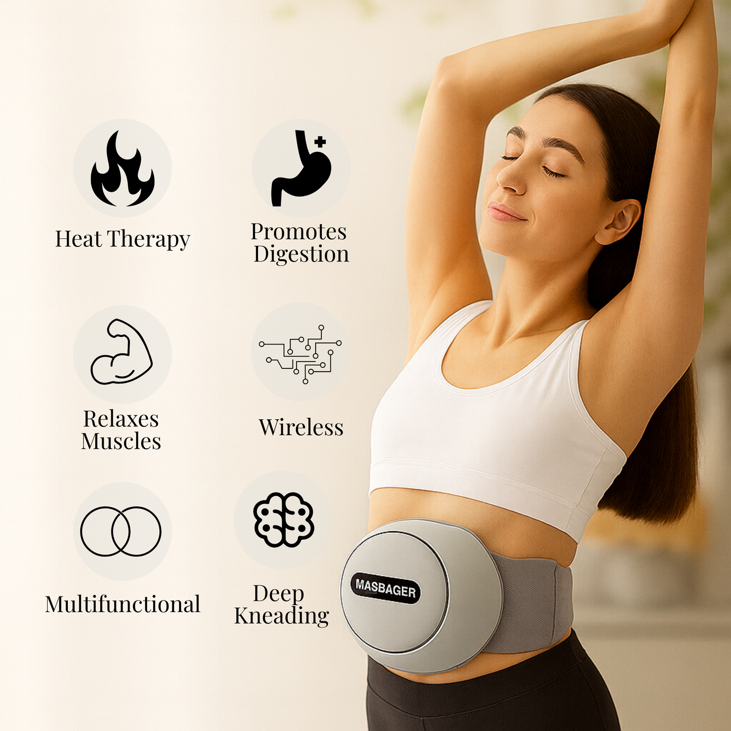 Absoothe™ Automatic Abdominal Massager